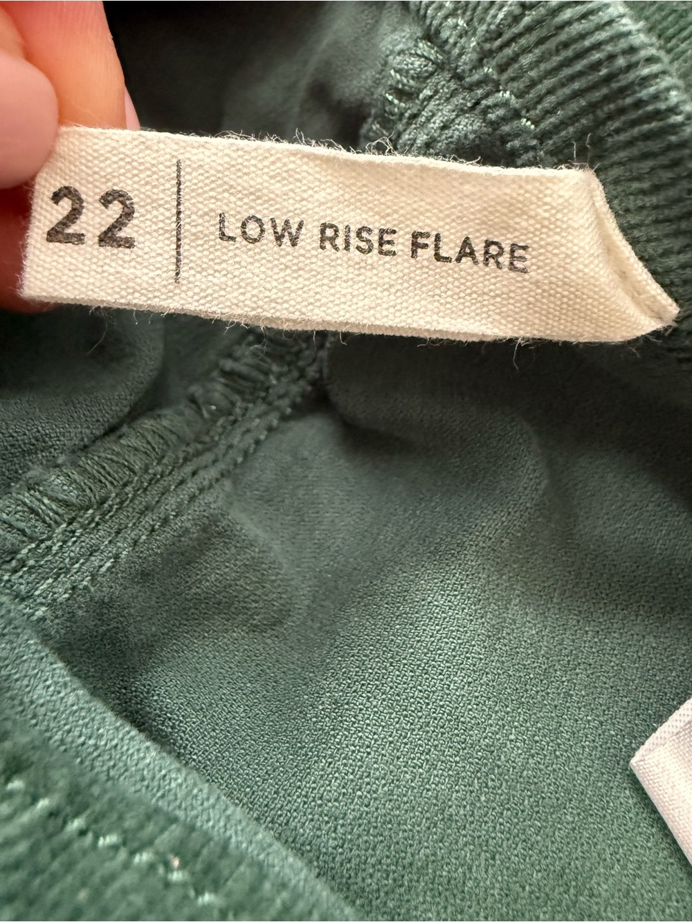 PacSun Women’s Green Corduroy Flare Pants - Picture 5 of 6